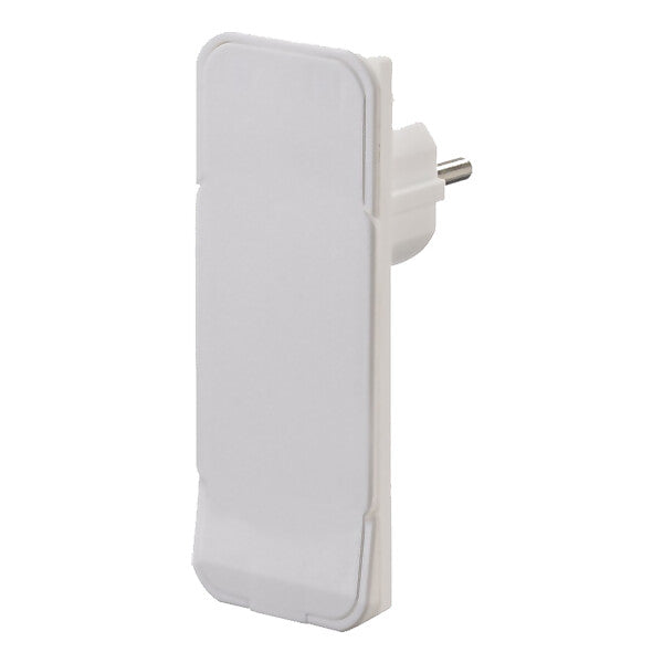 BACHMANN Schutzkont.-Flachstecker ws, ohne Ltg 933.002